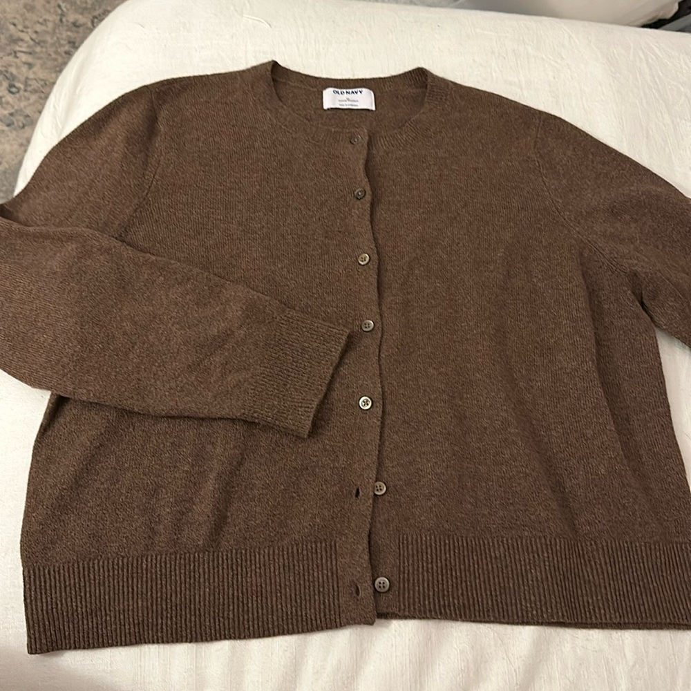 Never worn brown cardigan